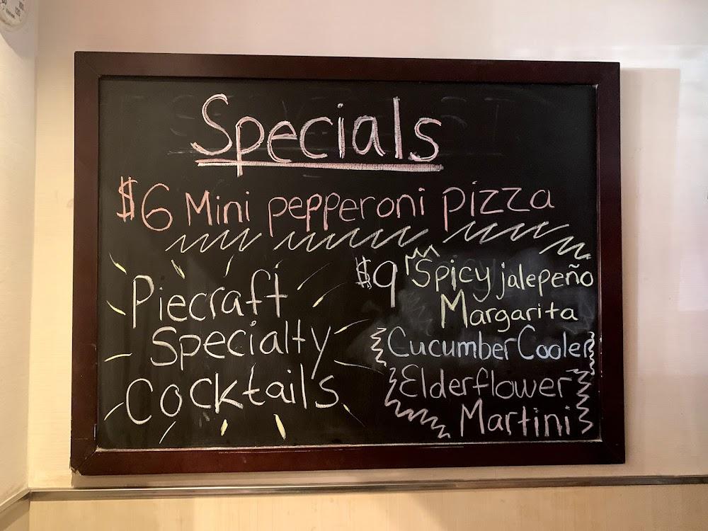 PieCraft pizza bar Menu image 1